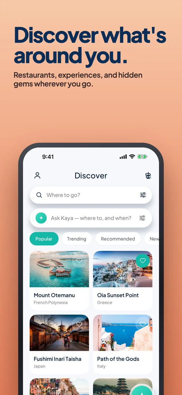 Discover: places and hidden gems around your destination